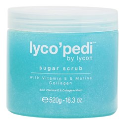LycoPedi - Sugar Scrub - With Vitamin E, Marine Collagen